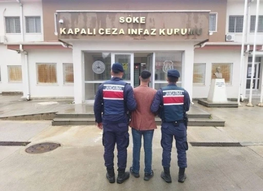 S&ouml;ke&rsquo;de 7 yıl hapis cezası ile aranan h&uuml;k&uuml;ml&uuml; yakalandı

