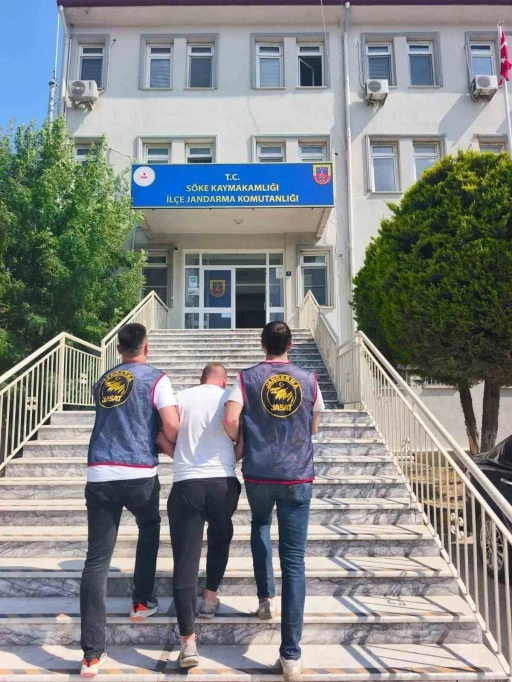 S&ouml;ke&rsquo;de 8 yıl hapis cezası ile bulunan h&uuml;k&uuml;ml&uuml; yakalandı
