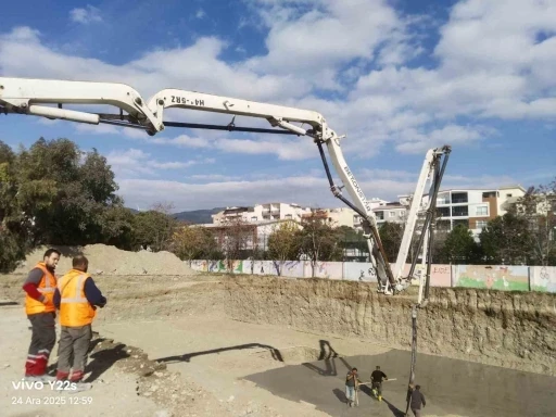 S&ouml;ke&rsquo;de Atat&uuml;rk Ortaokulu&rsquo;nun temeli atıldı
