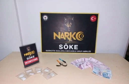 Söke’de narkotik polisleri uyuşturucuya geçit vermedi
