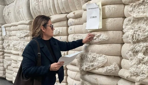 S&ouml;ke&rsquo;den yurt dışına gidecek ham pamuklar denetlendi
