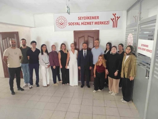 Sosyal Hizmetler İl M&uuml;d&uuml;r&uuml; Sel&ccedil;uk Seydikemer&rsquo;de denetim ger&ccedil;ekleştirdi
