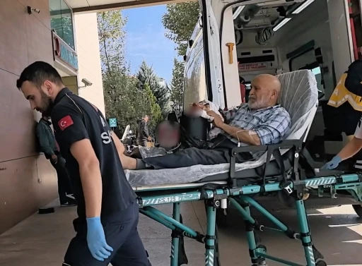 Spiralle el, kol ve bacağını kesen adam yaralandı

