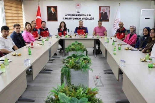 Stajyer &ouml;ğrencilere kurum tanıtımı yapıldı

