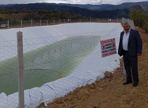Su sıkıntısına karşı kendi imkanlarıyla çözüm