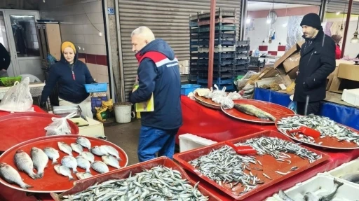 Su &uuml;r&uuml;nleri denetlendi, balık boyları tek tek &ouml;l&ccedil;&uuml;ld&uuml;
