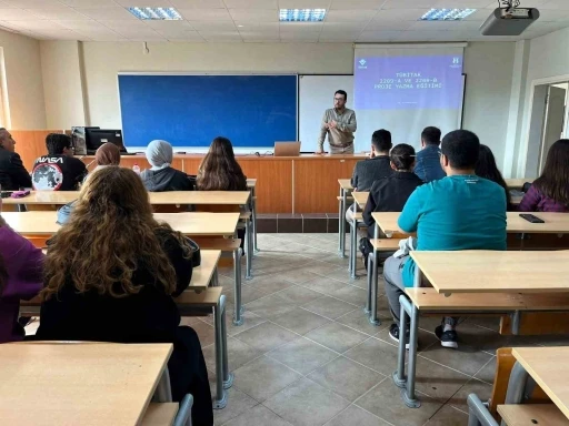 SUBÜ’de TÜBİTAK proje yazım eğitimi verildi
