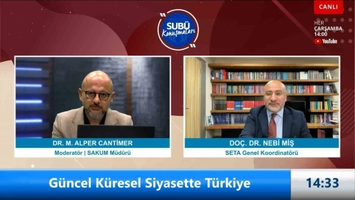 SUBÜ Konuşmaları’nda küresel siyasette Türkiye konuşuldu
