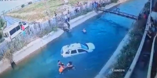Sulama kanalında can pazarı
