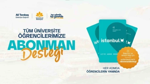 Sultanbeyli Belediyesi’nden üniversite öğrencilerine müjde
