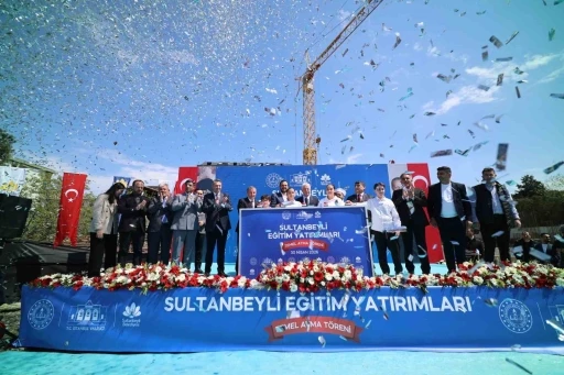 Sultanbeyli&rsquo;de 3 yeni okulun temeli atıldı
