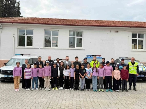 Sultanhisar&rsquo;da miniklere trafik eğitimi
