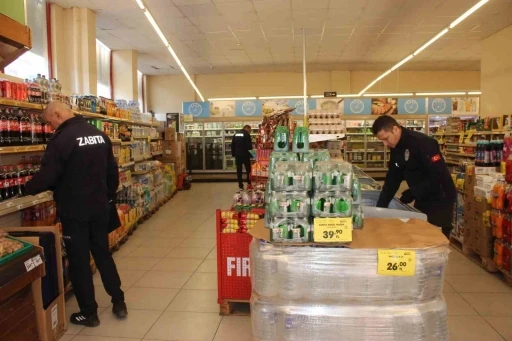 Sultanhisar&rsquo;da zabıta ekipleri marketleri denetledi

