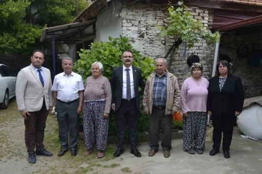 Sultanhisar protokol&uuml; şehit ailelerini unutmadı
