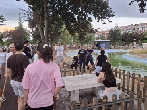 Suni gölette boğulma tehlikesi
