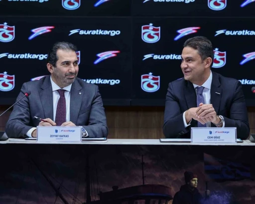 Sürat Kargo, Trabzonspor’un resmi taşıma sponsoru oldu
