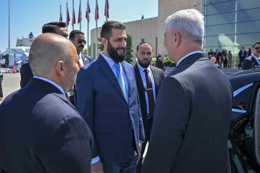 Suriye Cumhurbaşkanı Şara Ankara&rsquo;da
