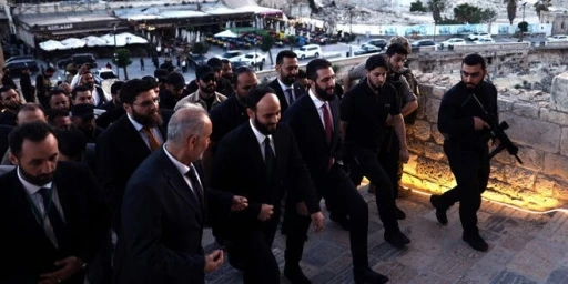 Suriye Devlet Başkanı eş-Şara Halep’te
