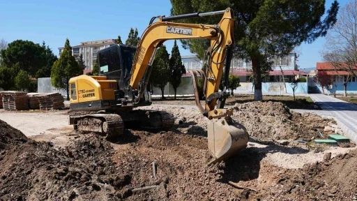 Susurluk&rsquo;ta Atat&uuml;rk Parkı yenileniyor
