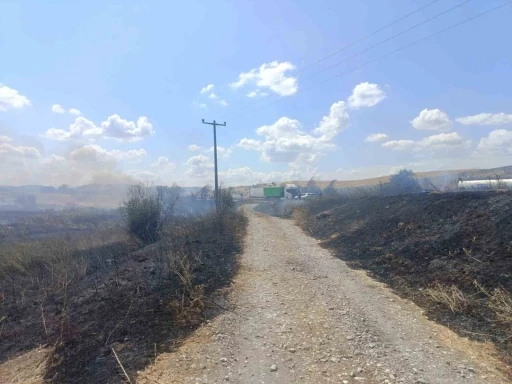 Susurluk&rsquo;ta korkutan yangın

