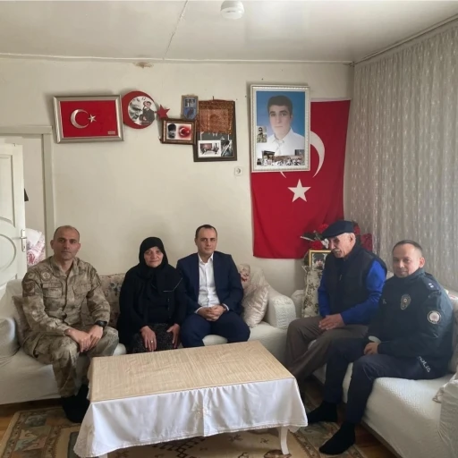Susuz’da şehit aileleri bayramda unutulmadı
