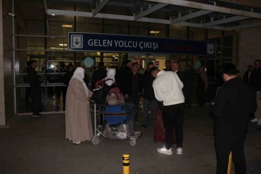 Suudi Arabistan’dan Şırnak’a ilk uçak seferi gerçekleşti
