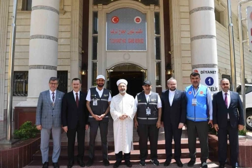 Suudi Arabistan Hac ve Umre Bakanı er-Rabia’dan  Diyanet İşleri Başkanı Erbaş’a ziyaret
