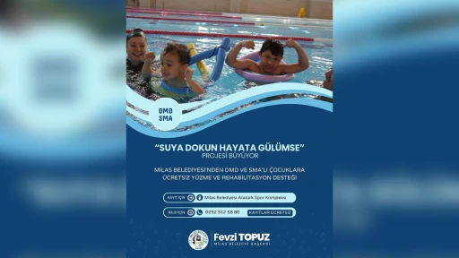 SUYA DOKUN, HAYATA G&Uuml;L&Uuml;MSE PROJESİ B&Uuml;Y&Uuml;YOR