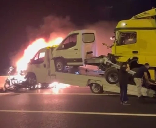 TAG Otoyolu Nurdağı kesiminde zincirleme kaza: 1 ölü, 1 ağır yaralı
