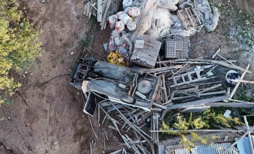 Takla atan Tofaş hurdaya döndü: 1 yaralı
