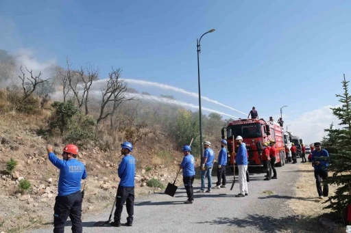 Talas Belediyesi’nden Ali Dağı’na &quot;alev kalkanı&quot;
