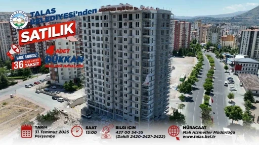 Talas’ta büyük yatırım fırsatı için sayılı saatler
