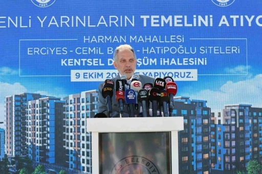 Talas’ta kentsel dönüşümde tarihi adım
