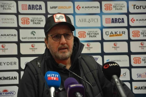 Taner Taşkın: &quot;Bizim sezon başından beri gol yeme hastalığımız var&quot;
