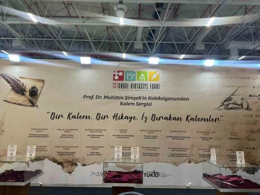 Tarihe iz bırakan kalemler, 32&rsquo;nci İstanbul Kırtasiye Fuarı&rsquo;nda sergilendi
