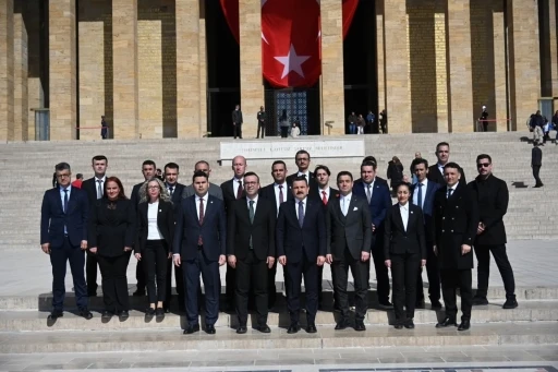 Tarihi Alan Başkanlığı heyetinden Anıtkabir ziyareti
