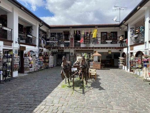 Tarihi bölge bayram yoğunluğu sonrası sessizleşti
