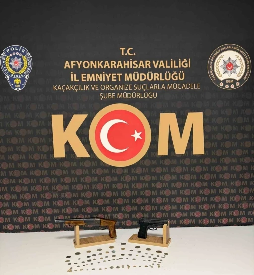 Tarihi eser operasyonunda bir kişi g&ouml;zaltına alındı
