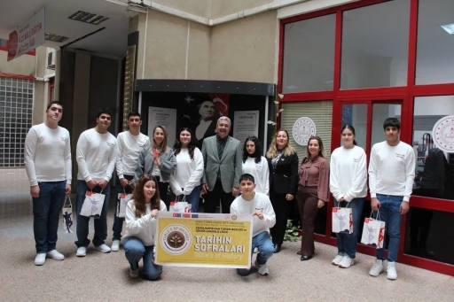 Tarihin Sofraları projesi ile staj yapacaklar
