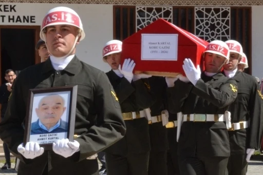 Taşova&rsquo;nın son Kore gazisi son yolculuğuna uğurlandı
