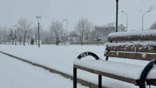 Tatvan&rsquo;da kar yağışı
