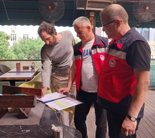 Tavşanlı&rsquo;da nargile kafelere y&ouml;nelik denetimler s&uuml;r&uuml;yor
