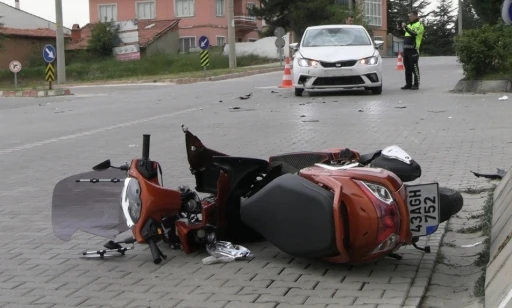 Tavşanlı’da trafik kazası, 1 yaralı
