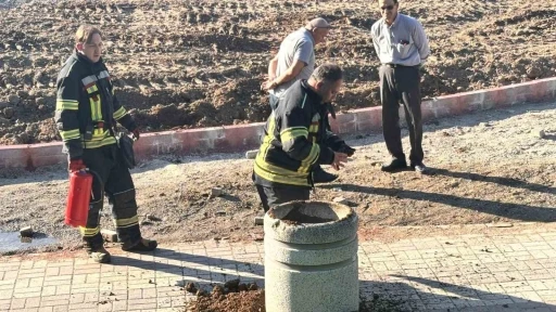 Tavşanlı&rsquo;da vatandaşların dikkati facianın &ouml;n&uuml;ne ge&ccedil;ti
