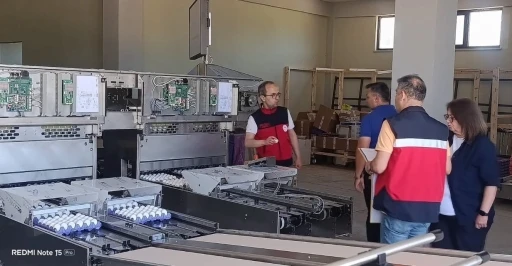 Tavşanlı&rsquo;da yumurta paketlemede yeni d&ouml;nem
