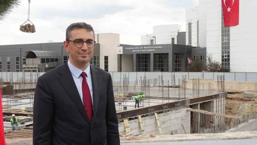 Tavşanlı Doç. Dr. Mustafa Kalemli Devlet Hastanesi ek hizmet binasının temeli atıldı

