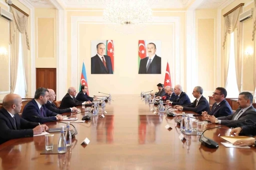TBMM Başkanı Kurtulmuş, Azerbaycan Başbakanı Esedov ile g&ouml;r&uuml;şt&uuml;
