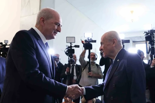 TBMM Başkanı Kurtulmuş Bahçeli’yi ziyaret etti
