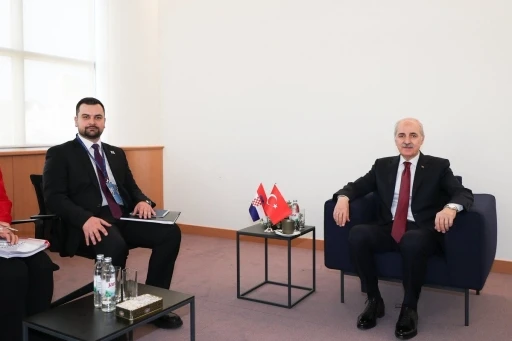 TBMM Başkanı Kurtulmuş, Boşnak Ulusal Azınlık Konseyi Başkanı Hodzic&rsquo;i kabul etti

