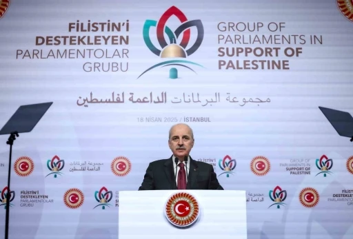TBMM Başkanı Kurtulmuş, İstanbul’da Filistin’i Destekleyen Parlamentolar Grubu Toplantısında konuştu:
